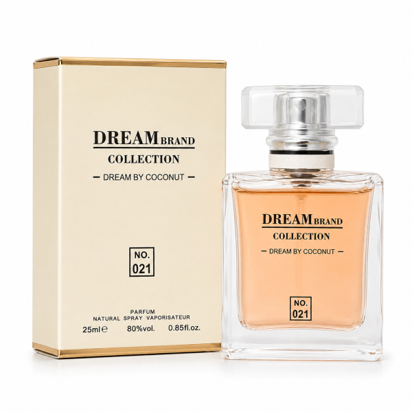Perfume Feminino Dream Brand Collection Nº 021 Dream By Coconut Parfum 25ml
